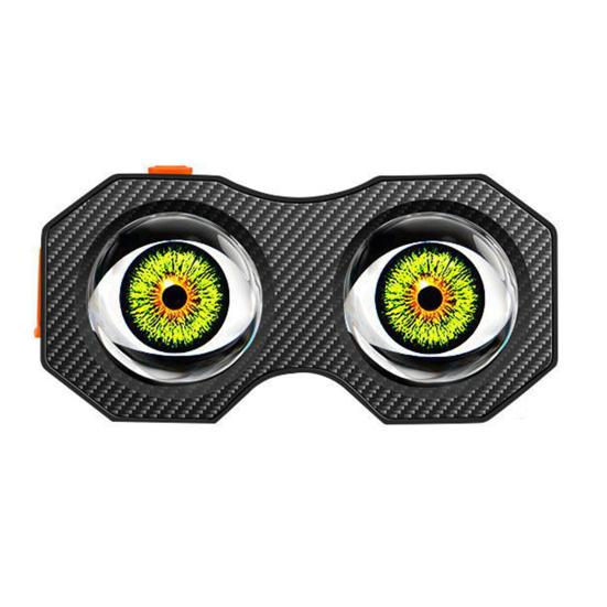 Задний фонарь для велосипеда Demon Eyes с управлением через приложение, водонепроницаемый IP64, перезаряжаемый через USB, предупреждающая задняя лампа для ночной езды на горном велосипеде, шоссейном велосипеде, МТБ