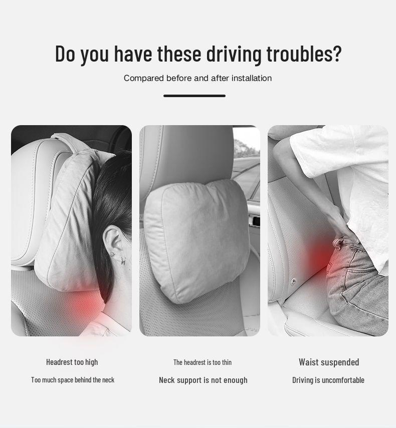 Ideal L9L8L7 Headrest Neck Pillow - Car Interior Decorative Neck Support