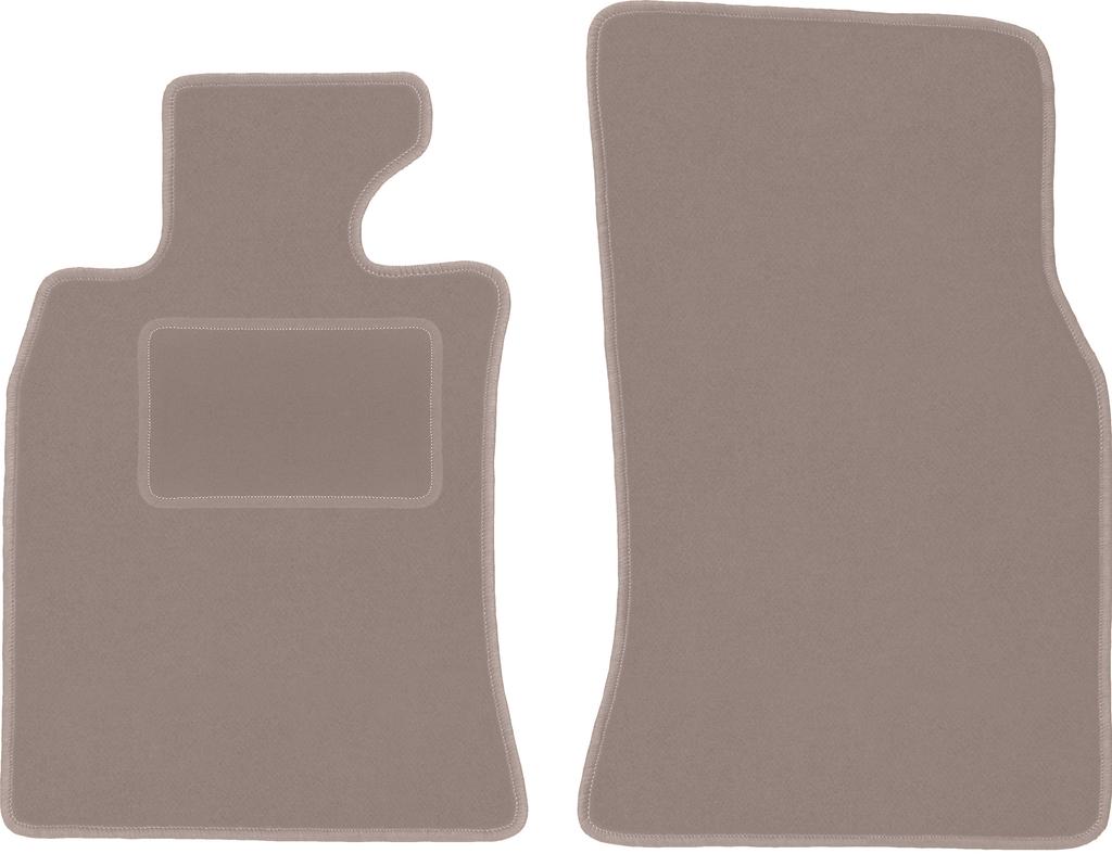 Бежевые передние коврики для: Mini Cooper R56 хэтчбек (2006-2013 гг.)