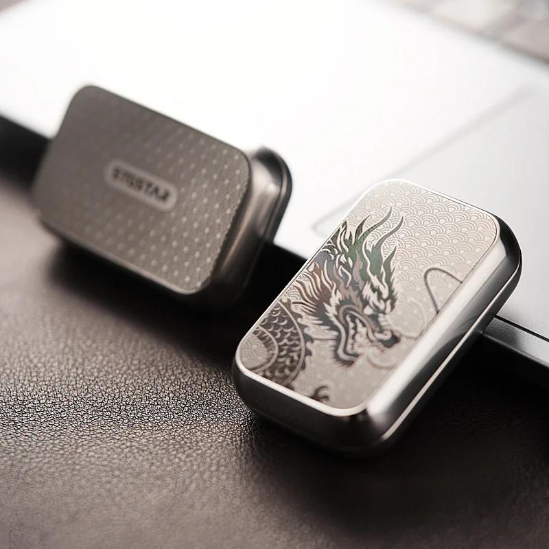 EDC Механический слайдер Магнитная толкающая карточка Снятие стресса Игрушка Толкающая пластина Антистрессовый металлический мини-фиджет Игрушки для взрослых