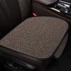 Flax Car Seat Cover Protector Linen Front Rear Back Cushion Protection Pad Mat With Storage Bag for Auto Interior Truck Suv Van