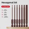 Набор бит для электрической отвертки Qingwei S2 с прочной магнитной шестигранной ручкой