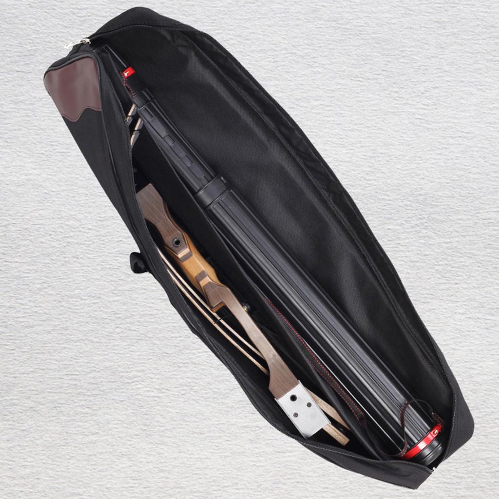Lightweight Bow Case Single Shoulder Bag Arrow Carry Long Bow Case Portable Archerys Recurve Bow Handbag Take Down Bag