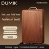 Разделочная доска DUMIK Gold Label из черного дерева