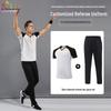 Summer Short-Sleeve Football Referee Uniform Set
