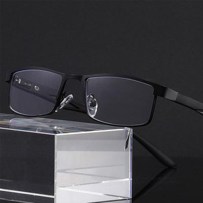 Деловые очки для чтения, пресбиопия, ультра легкие очки, металлический каркас, защита глаз, женские очки для чтения