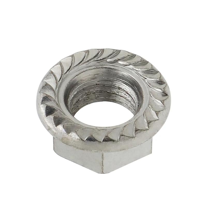 4/8/12 Sets 10mm Exhaust Studs & Serrated Nuts kit M10x1.25 Manifold Flange for Toyota Nissan & Some Honda