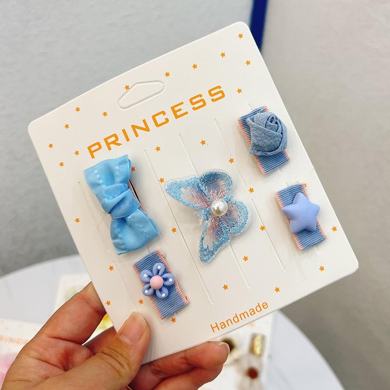 Pet Hair Clip Set Dogs Cats Small Breeds Yorkie Schnauzer Maltese 2cm Mini Barrette Decorative Accessory