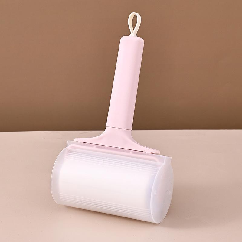 Roller Pet Hair Adhering Device