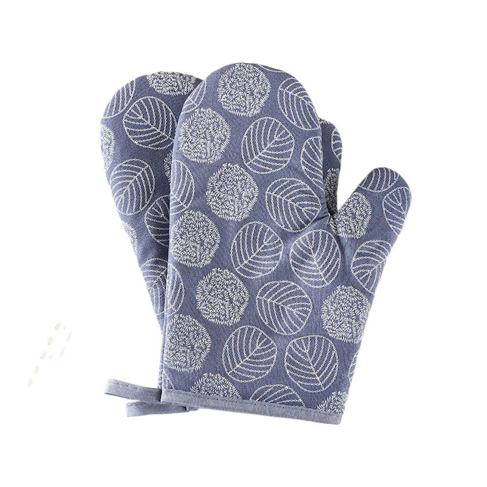 Защитные от ожогов микроволновые перчатки Утолщенные кухонные инструменты Практичные прихватки для духовки
