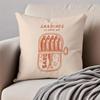 Cute Coastal Charm Sardines Art Design Cushion Cover Pillowcase Antidustmite Invisible Zipper Short Plush Sofa Cushion