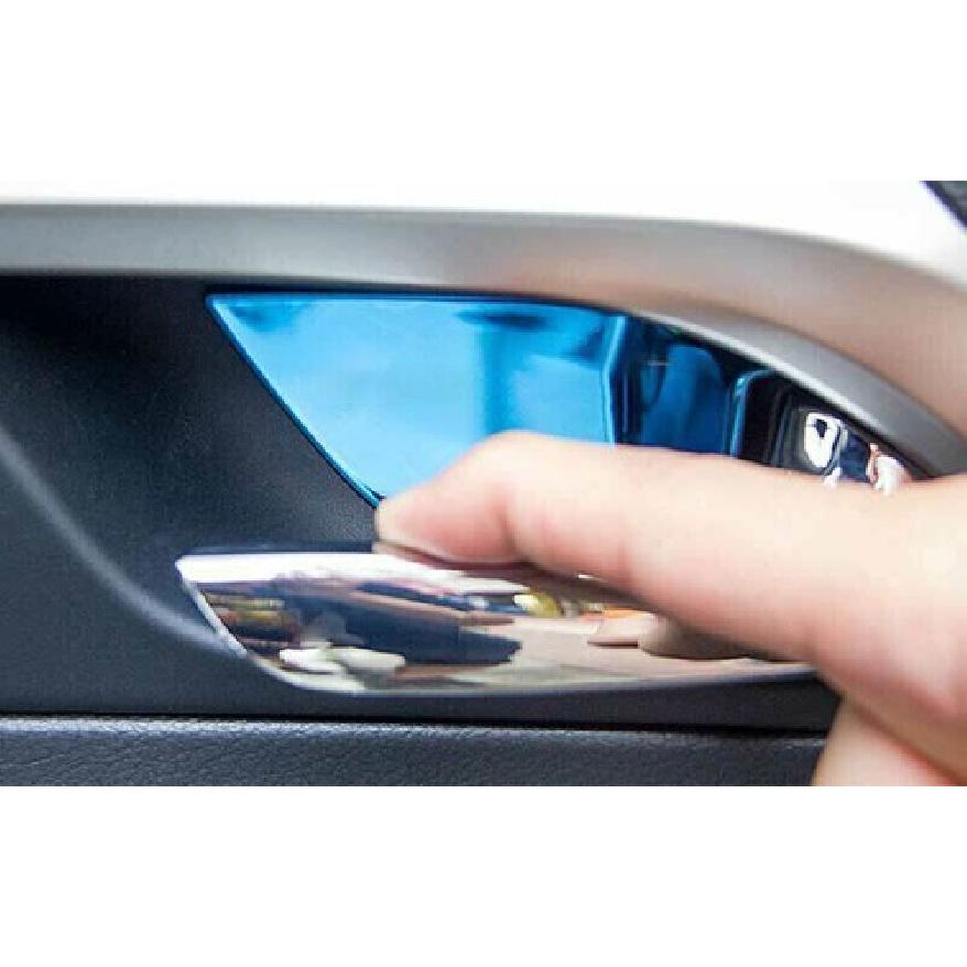 Interior Door Bowl Cover Trim Fit For Lexus RX350 450h 2016-2019 Blue Titanium
