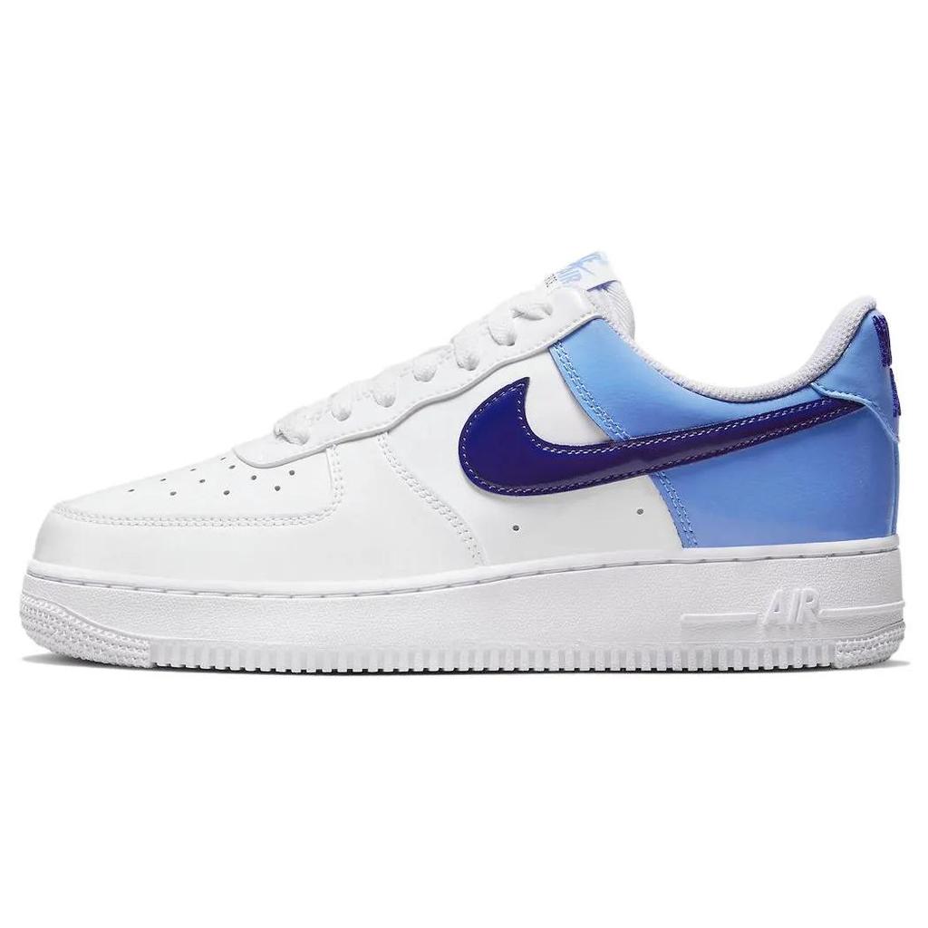 Nike Женские Air Force 1 '07 Essential 'University Blue Concord' (женские размеры) Университетский синий / Белый / Конкорд Скейт-обувь DJ9942 400