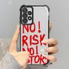 Чехол для Samsung Galaxy A07 A53 A24 A52 A23 A51 A73 A13 A15 A05 A54 A34 A16 A06 A33 A50 A14 A04 A12 A03 Чехол для телефона Художественные буквы