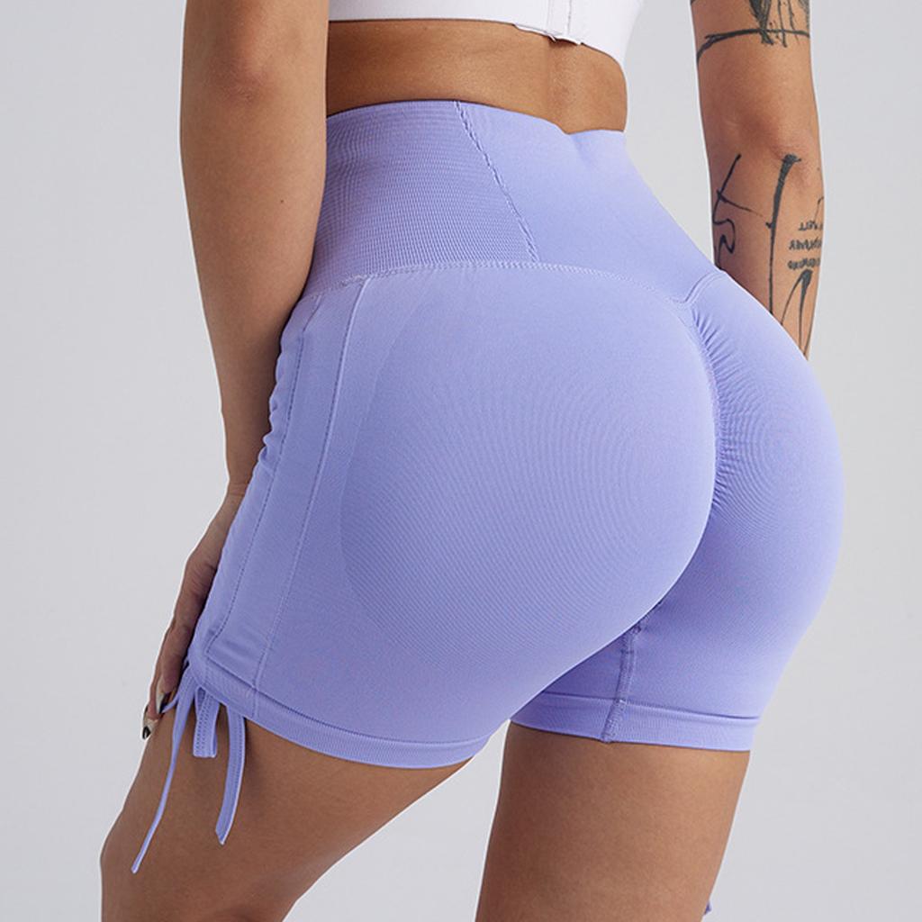 Женские обтягивающие штаны для йоги с высокой талией, штаны из трех частей, спортивные шорты для подтяжки бедер и компрессии живота