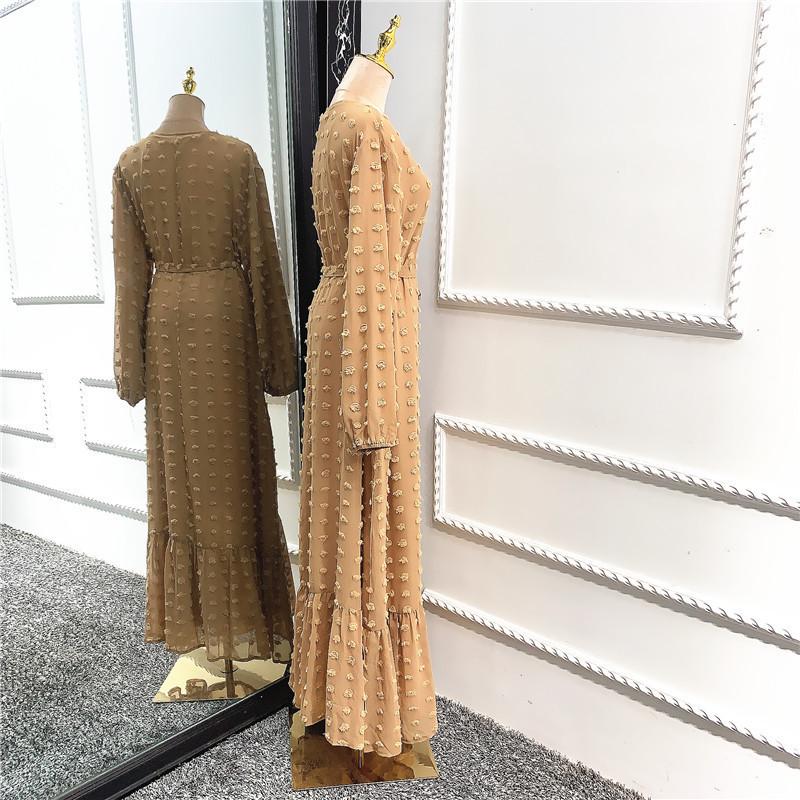 Длинное платье для мусульманских женщин Юго-Восточной Азии и Ближнего Востока