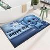 3D Коврик для ванной из диатомитовой грязи - Влагопоглощающий, Противоскользящий, Легко чистится
