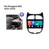 Автомобильное радио 2Din для Peugeot 206 206CC 206SW 2000-2016 Citroen C2 2004-2008 плеер Android Carplay WIFI GPS навигация стерео 2 + 32 ГБ