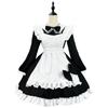 Anime Character Cosplay Original Super Cute Japanese Black and White Maid Costume Long Sleeve Maid Costume Cosplay Performance Costume