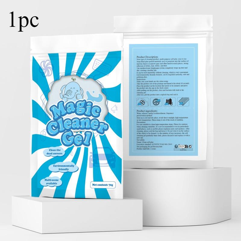 Мягкая резина для чистки автомобиля Многофункциональный бытовой липкий пепел для клавиатуры Артефакт Очистка щелей вентиляционных отверстий салона автомобиля Цемент