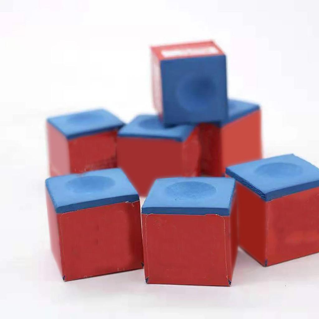 Кубики, мелки, 12 шт., бильярд, синяя палка, оптовые поставки, настольный бильярд, бильярд