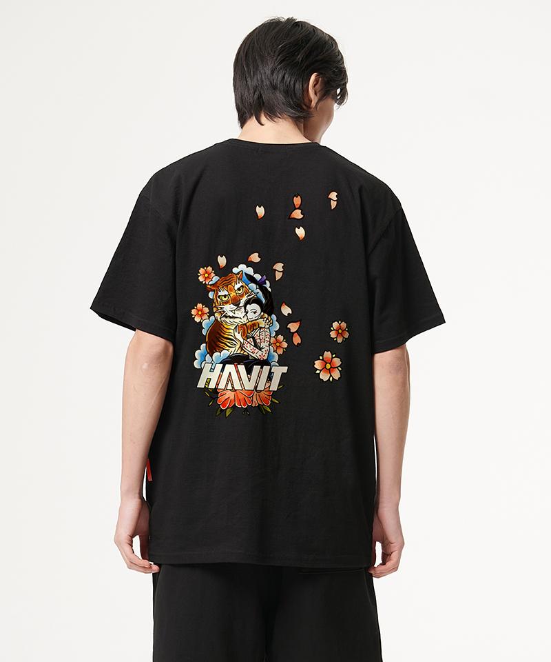 ARTISTWEAR [Atw X Havit] Футболка с коротким рукавом «Тигр Чосон»