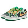 Jordan Air Jordan 1 Low Sweet Orange Kiwi Дышащие и легкие Низкие Винтажные Баскетбольные Кроссовки GS 553560-065(Team98-)