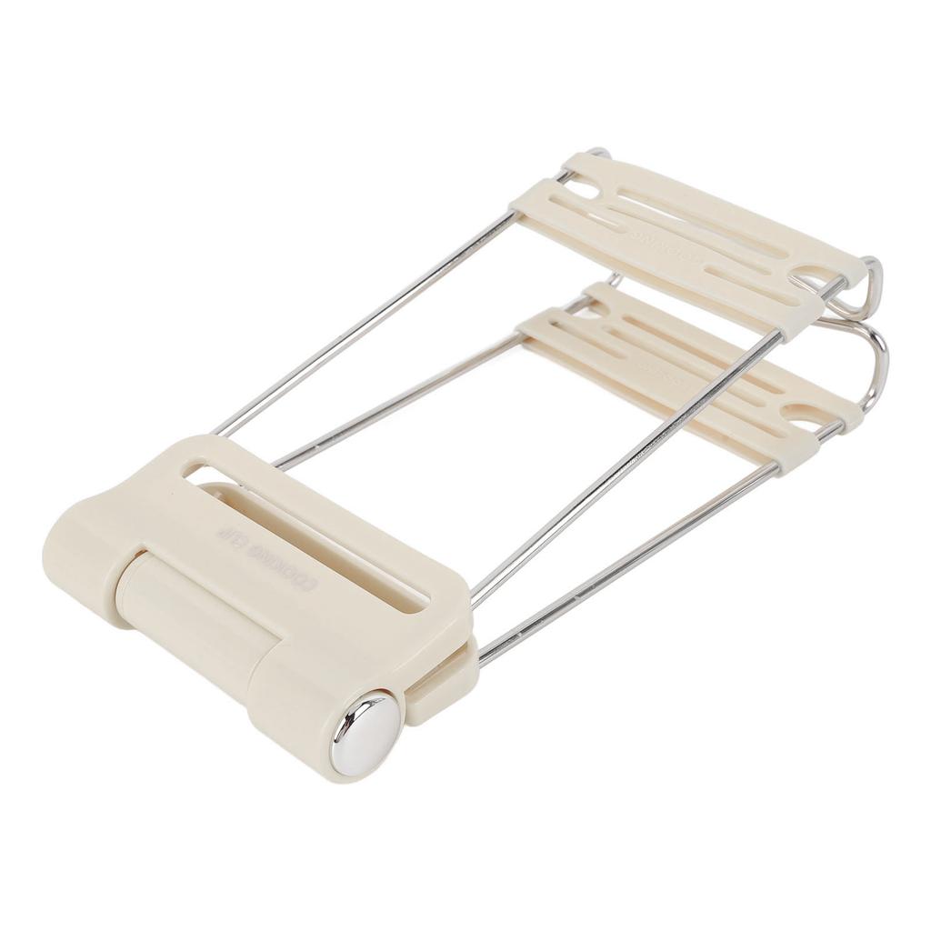 Hot Plate Gripper Stainless Steel Bowl Clip Heat Resistant Adjustable Hot Dish Plate Clip Lifter for Home Kitchen