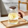 YIHUTEA Ручной кувшин для воды из высокоборосиликатного стекла