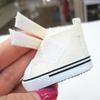 Pair 5cm Length Playing House Handmade Props Doll Shoes Mini Sneakers Denim Canvas Toys Accessories