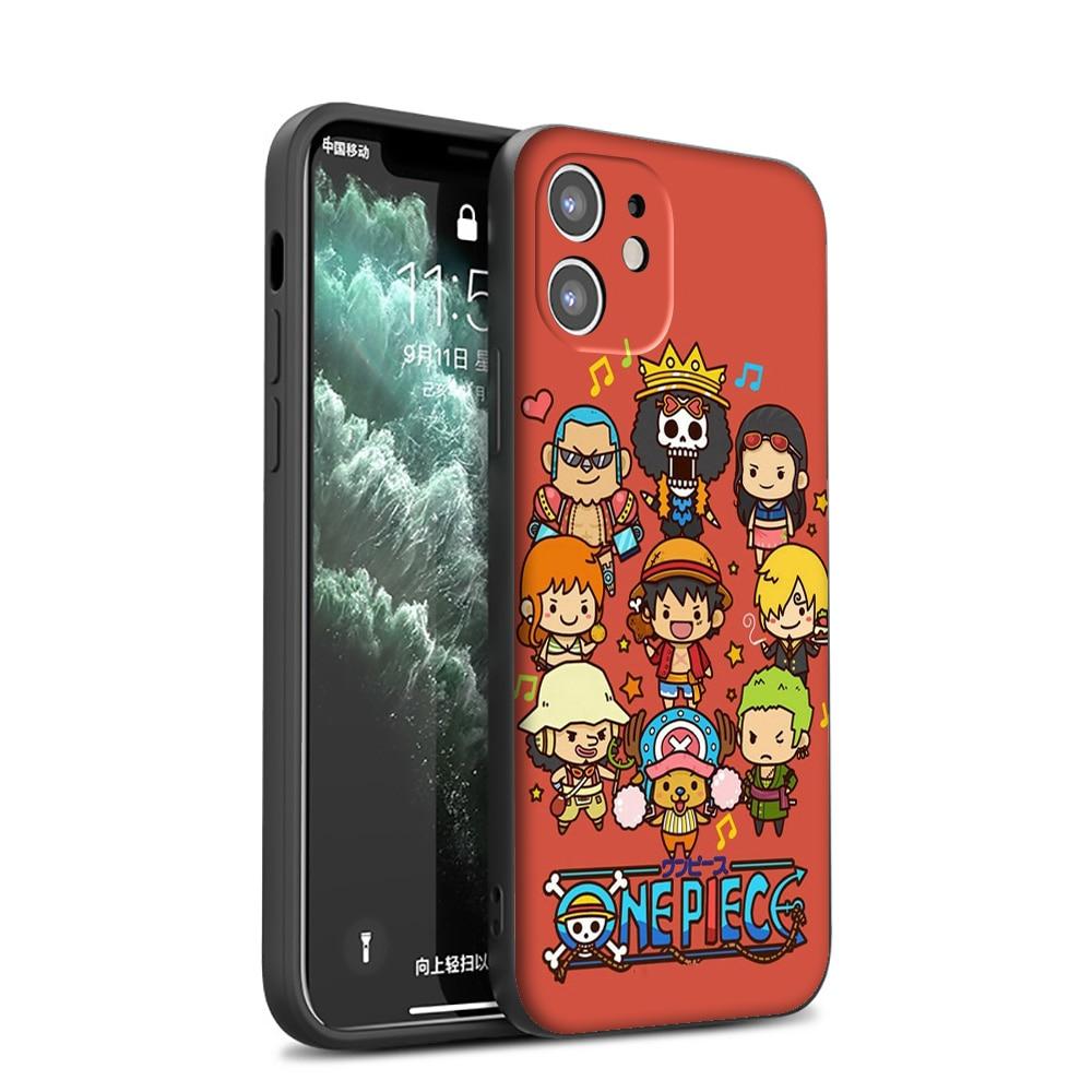 GX162 цельный силиконовый мягкий чехол для iPhone 13 12 Mini 11 Pro XS Max XR X 8 7 6 6S Plus 5 5S SE 2020
