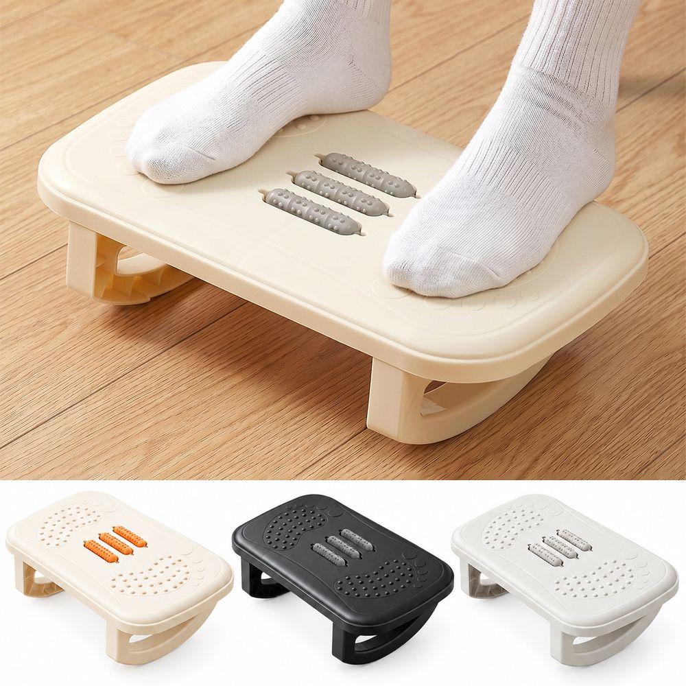 Non-Slip Base Under Desk Footrest Massage Rollers Leg Rest New Rocking Foot Rest Home Office