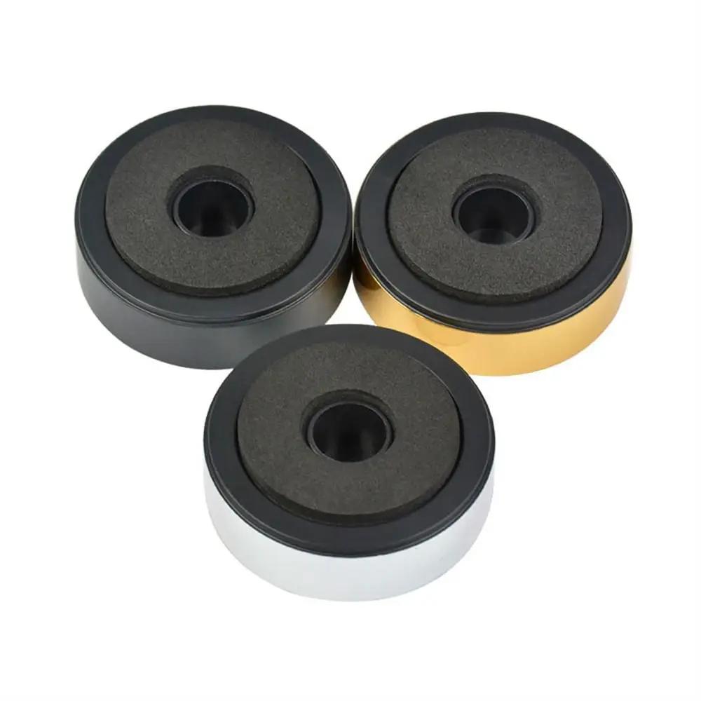 Gold Sliver Black Audio Stereo SoundBox Mats Speaker Spikes Amplifier Feet Pad Speaker Stand Feets Speaker Isolation Feet