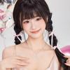 Barbie crystal necklace Shining and exquisite water drop pendant, sweet and high-end clavicle chain, niche Korean student versatile TX2312063A