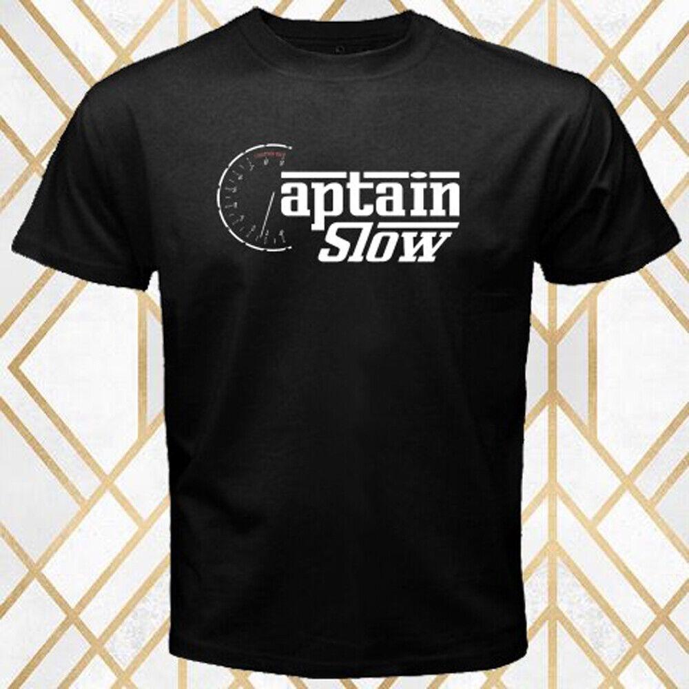 Черная футболка унисекс с логотипом Captain Slow TV Show Grand Tour