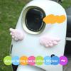 Colorful Lights Motorcycle Decor Accessories Creative Electric Scooter Ornaments  Electric Car