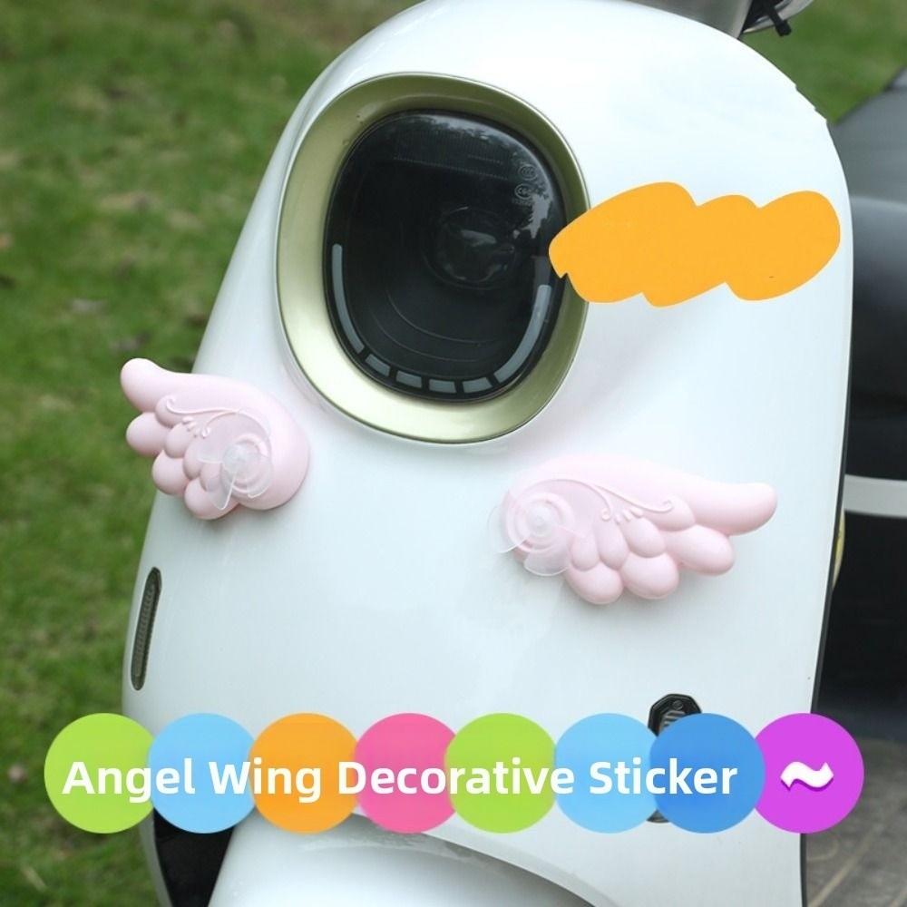 Colorful Lights Motorcycle Decor Accessories Creative Electric Scooter Ornaments  Electric Car