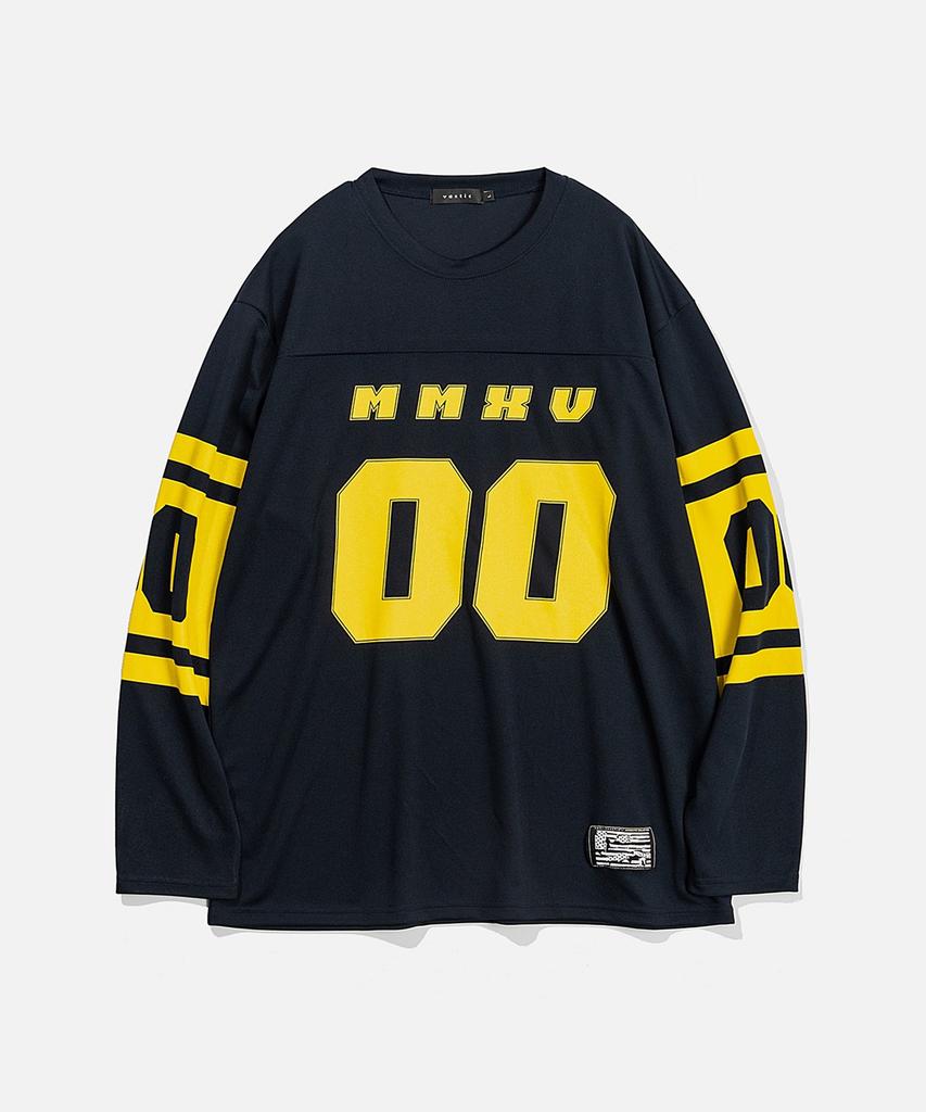 VASTIC Football Jersey Long Sleeve_Navy