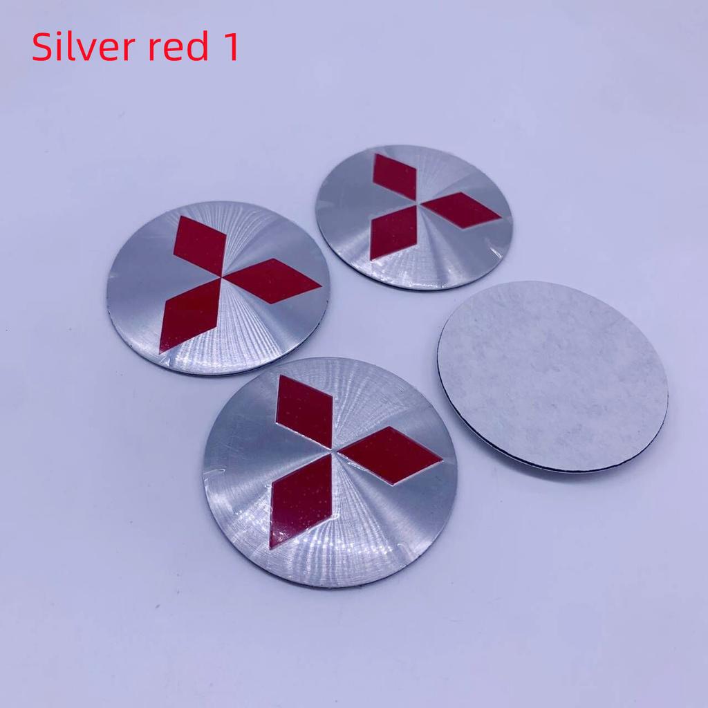 20pcs 56mm Wheel Center Hub Caps stickers for Mitsubishi Ralliart Lancer ASX Colt Pajero Outlander Eclipse Delica Accessories