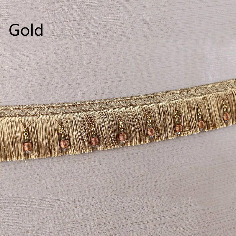 2/4/6 метровая лента для штор с кисточками, ширина 10 см, кисточки, бахрома, отделка для шитья постельного белья, штор, аксессуары для обивки своими руками