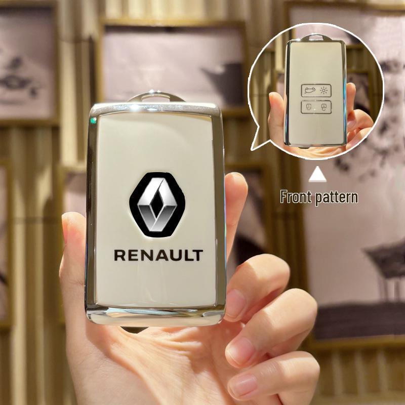 Чехол для ключа Renault Koleos/Kolega - Высококачественный защитный корпус и пряжка
