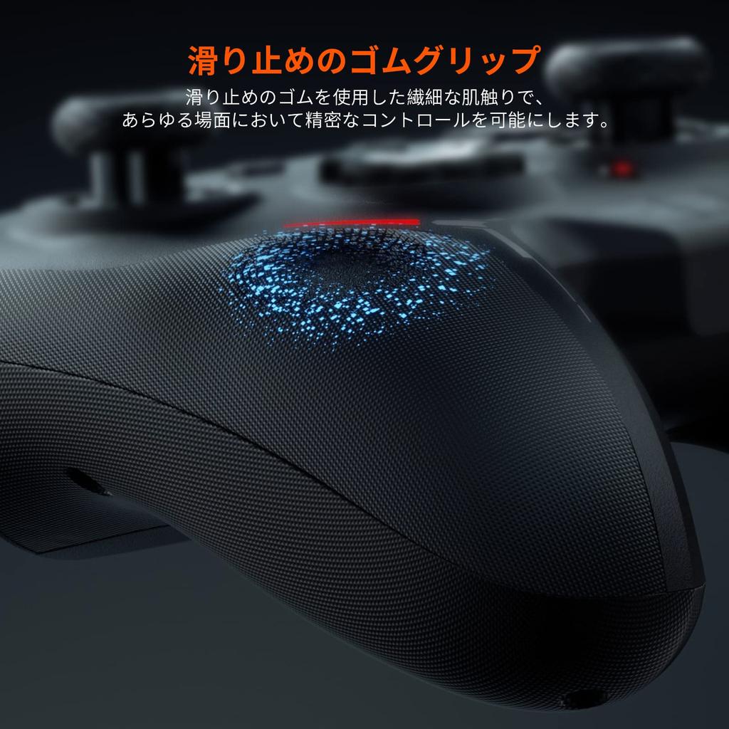 BIGBIG WON PC Wireless Controller with Back Button Developed In Switch Controller Bluetooth Connection Macro Function Equipped with Gyro Sensor TURBO