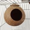 Кокосовое гнездо для птиц Гнездо для попугая Клетка для птиц Подвесное гнездо Аксессуары Теплая коробка для разведения попугаев