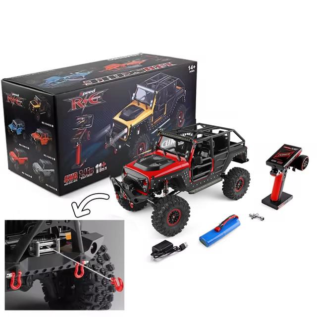 WLtoys 104026 1/10 Профессиональный RC Автомобиль Внедорожник 4x4 2.4G 4WD Автомобили на Радиоуправлении 45 Минут Время Работы Скалолазный Автомобиль Игрушка для Взрослых