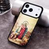 Religious Mary and Jesus Phone Case for iPhone 17 16 15 Pro Max Air 14 13 12 11 Plus Shockproof Capa Cover