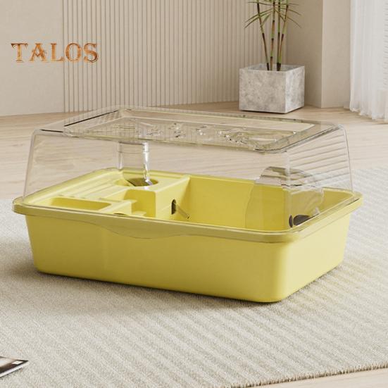 Большая клетка для хомяка, открывающаяся сверху, клетки для морских свинок с бутылкой с водой, колесо для упражнений, двухслойный домик для маленьких животных, для кролика, мышей, ежа