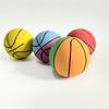 Mini Basketball Eco-friendly Non-inflatable Wear Resistant Ultra-high Elastic Toy Rubber Small Ball Toy for Children