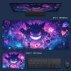 Gengar Mouse Pad Large Cartoon Computer Keyboard Pads Pokemon Anime Office Mousepad Male Esports Desk Mat