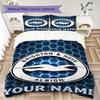 Custom Name Brighton Pattern Bedding uilt Set uilt Cover Pillowcase Home Decoration Birthday Gift (1*duvet cover+2*pillowcase without core)