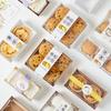 Кекс-рулет с мясной нитью в крафт-коробке для выпечки, сэндвичей или десертов